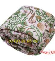 Butterfly & Bee Design Bamboo Cotton Comfort-CF204-Double